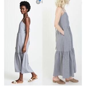 ACE & JIG Sz L Large Dusty Dress Rockaway Sleeveless Maxi